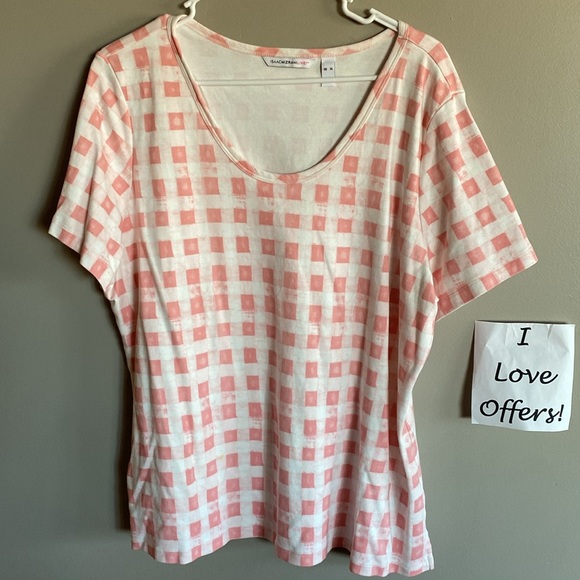 Plaid Pima Tee - Picture 2 of 6